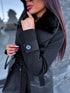 Coat "COMBINATION HK30" - BLACK